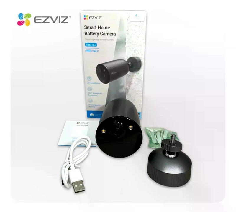 CAMARA BULLET EB3 4G 2K CON BATERIA 5200 MAH EZVIZ - 5