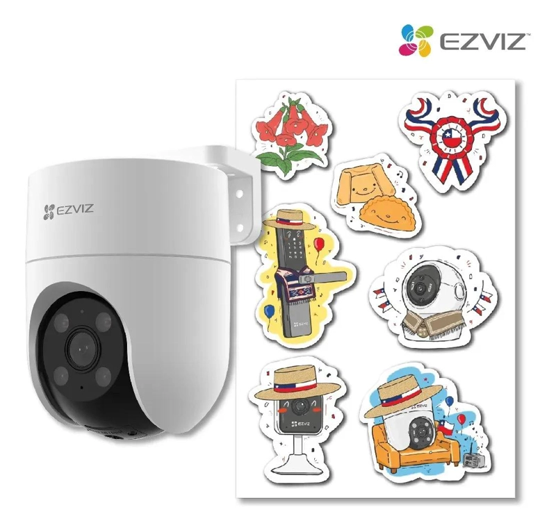 CAMARA SEGURIDAD PT WIFI H8C PRO 3K AUTO-TRACKING EZVIZ - 1