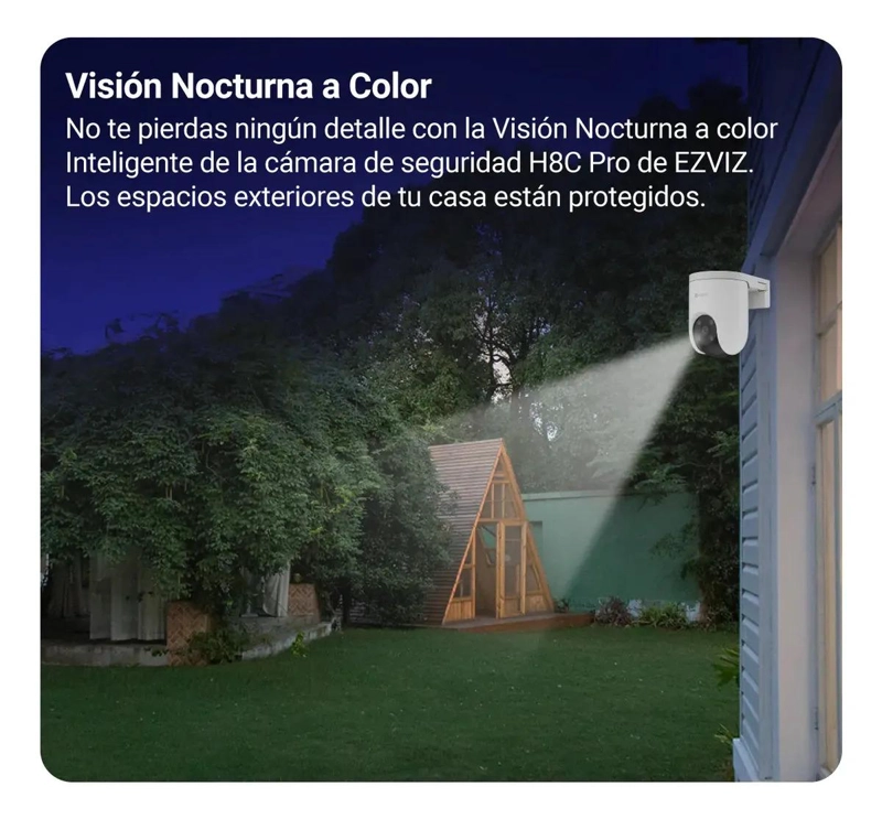 CAMARA SEGURIDAD PT WIFI H8C PRO 3K AUTO-TRACKING EZVIZ - 6