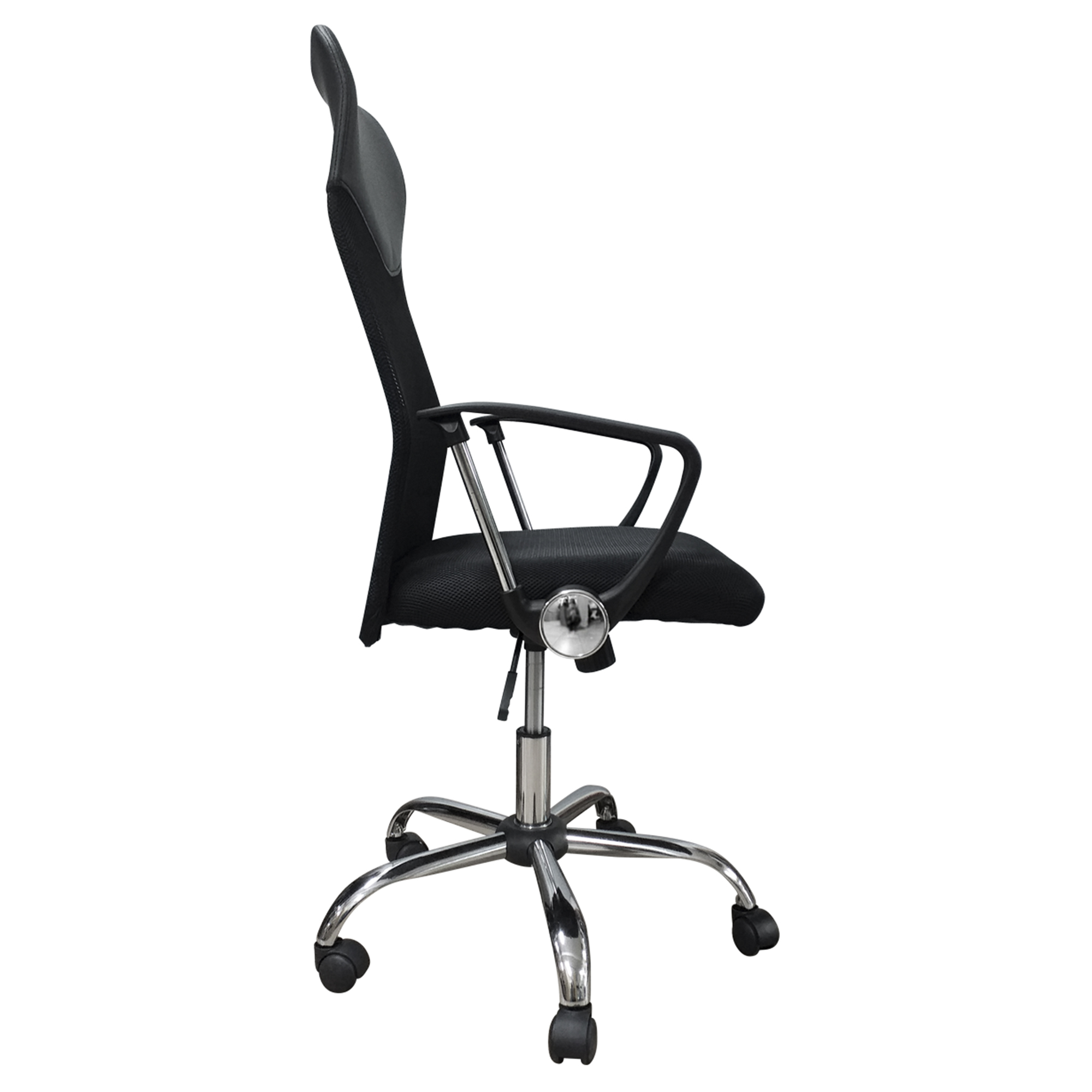 SILLA ESCRITORIO EJECUTIVA MESH NEGRA REFORZADAS 150K - 4