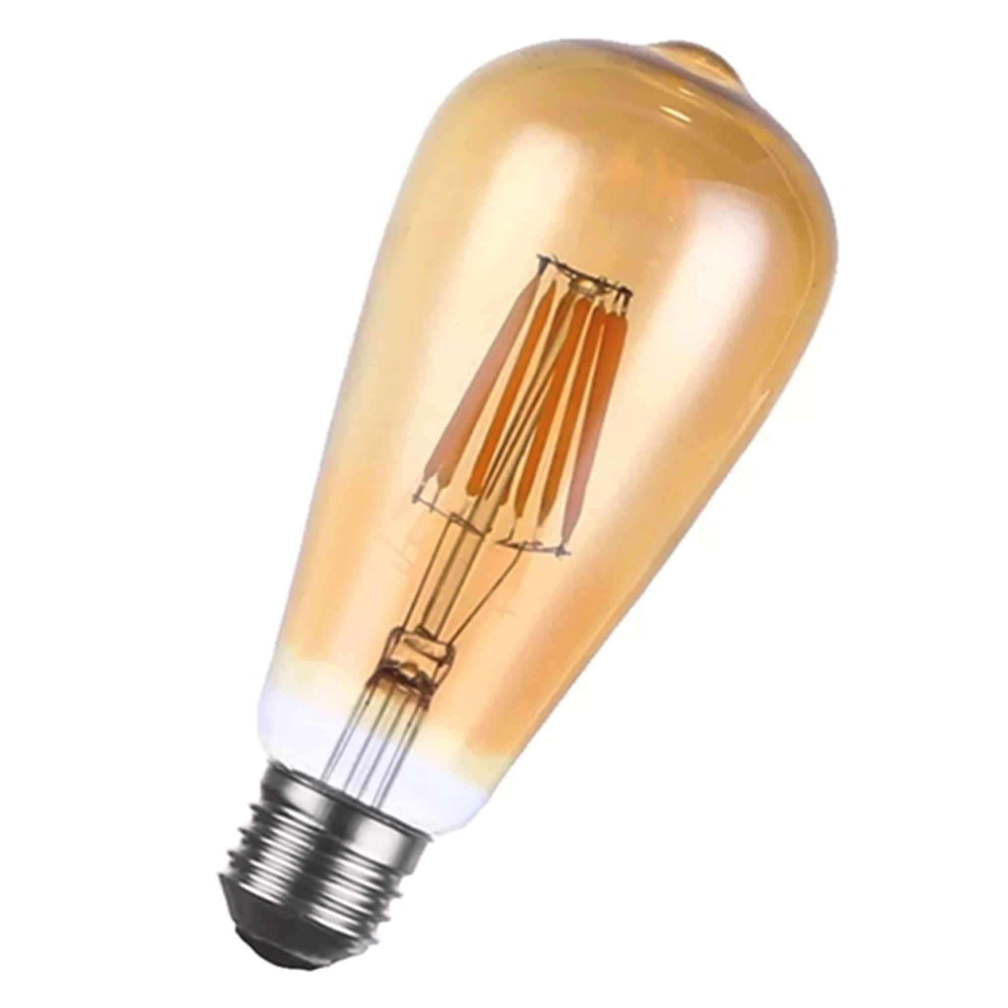 AMPOLLETA FILAMENTO LED 4W LUZ CALIDA VINTAGE X4 - 1
