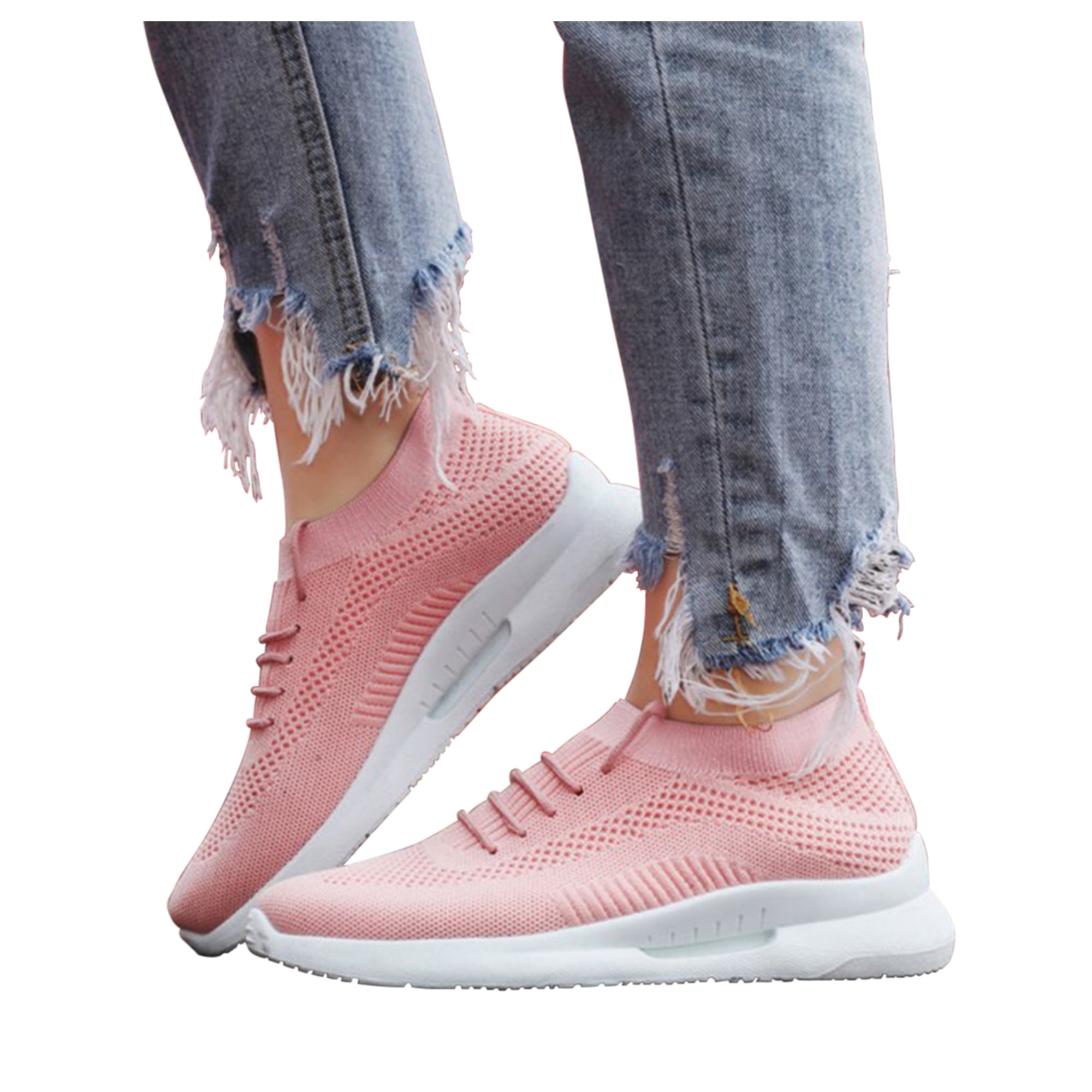 ZAPATILLAS MUJER E-CHAIRS BY MASLIAH URBANAS ROSA CON DISEÑO AJUSTABLE - 1