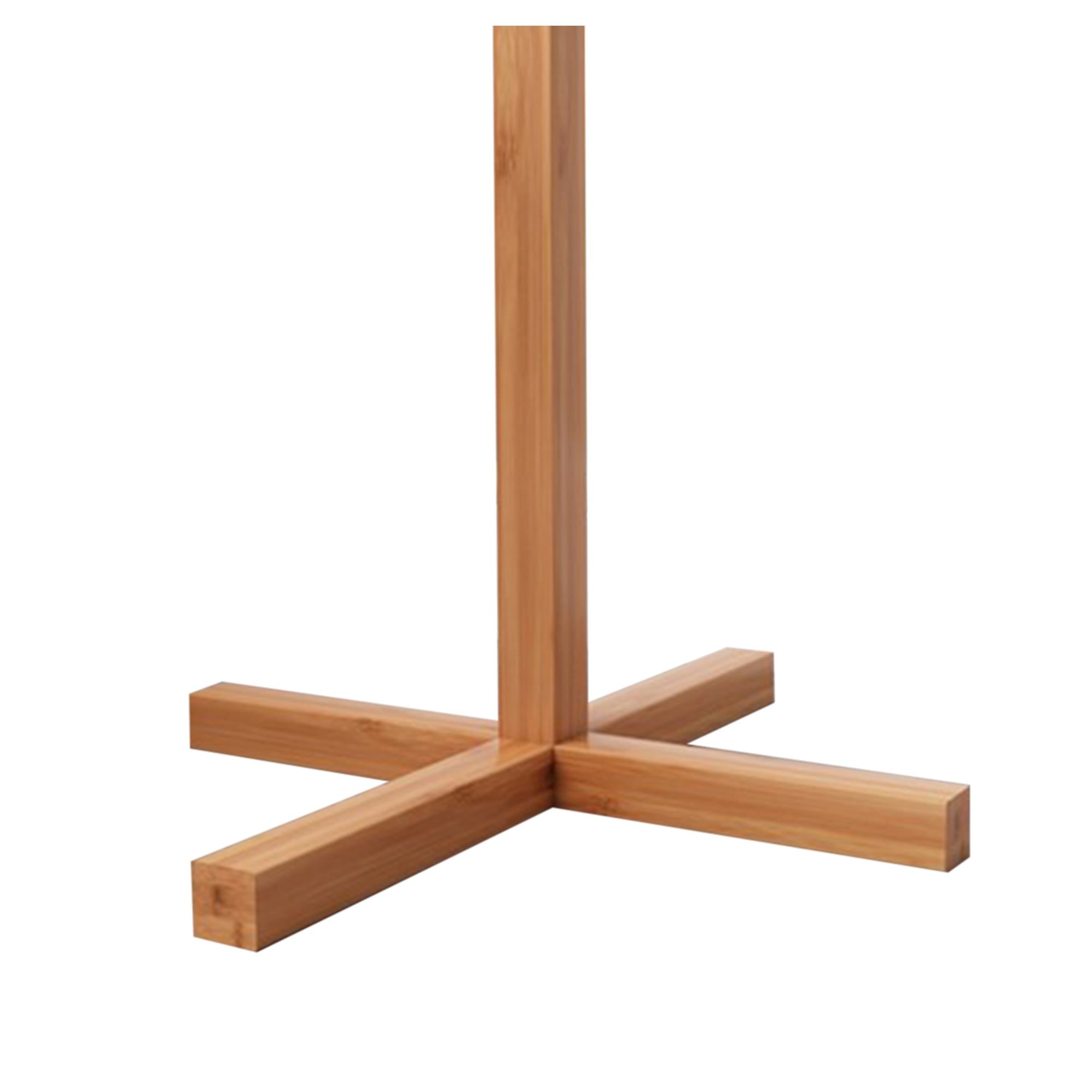 PERCHERO COLGADOR DE PIE DE MADERA NUEVO 158X38 CM - 3