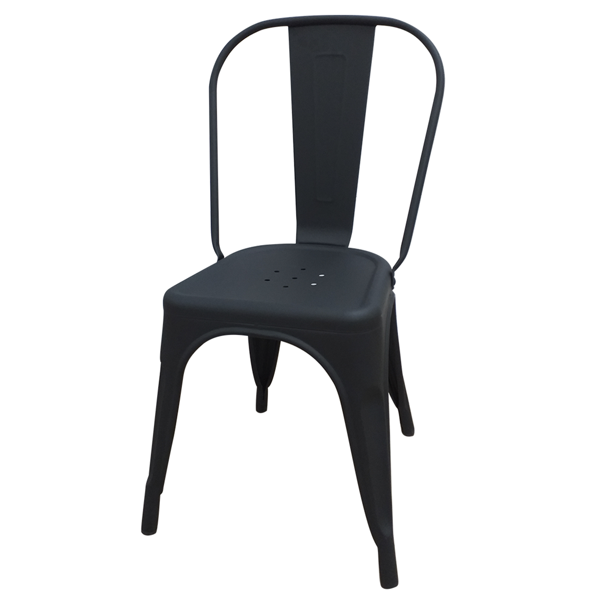 SILLA TOLIX NEGRO MATTE X2 - 1