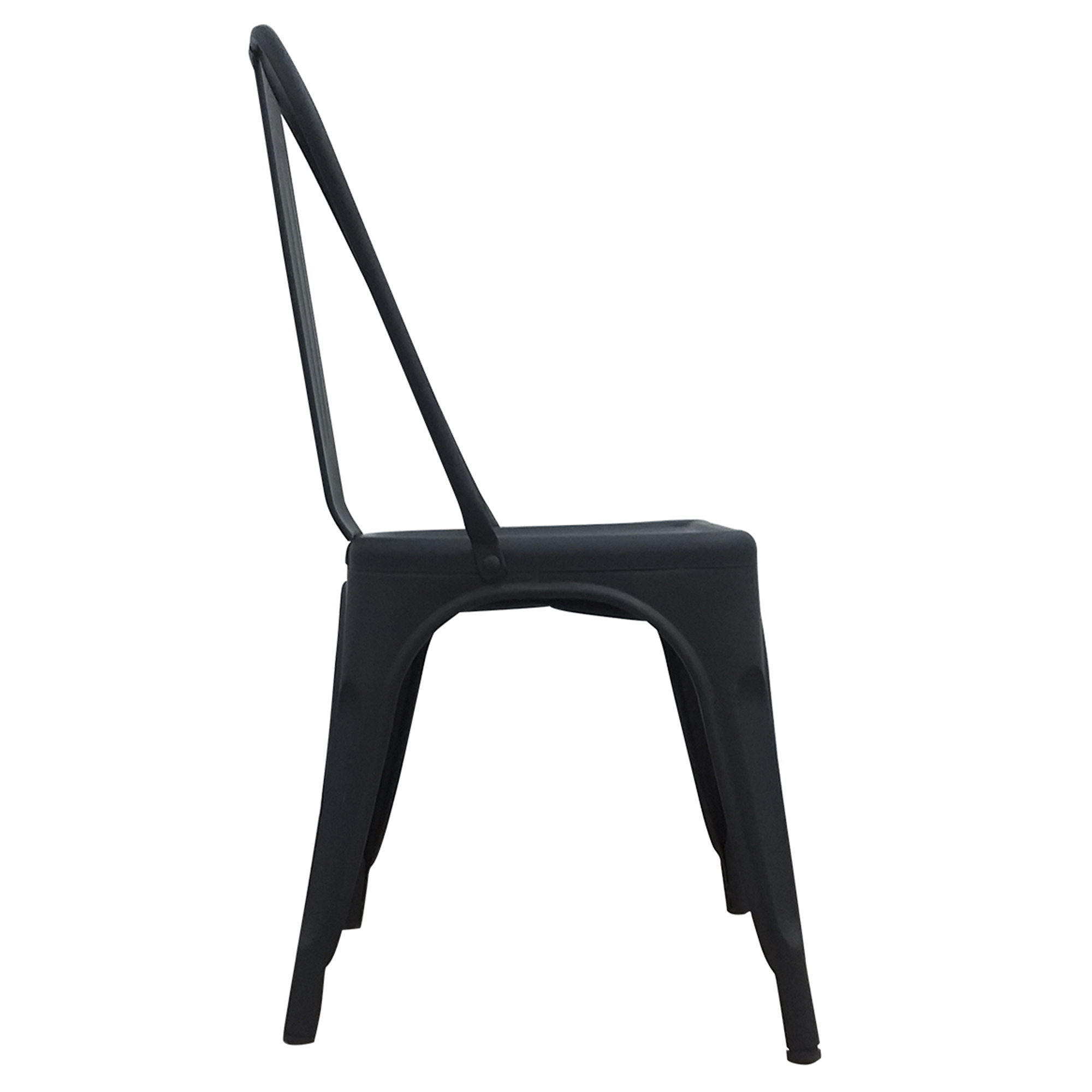 SILLA TOLIX NEGRO MATTE X2 - 3