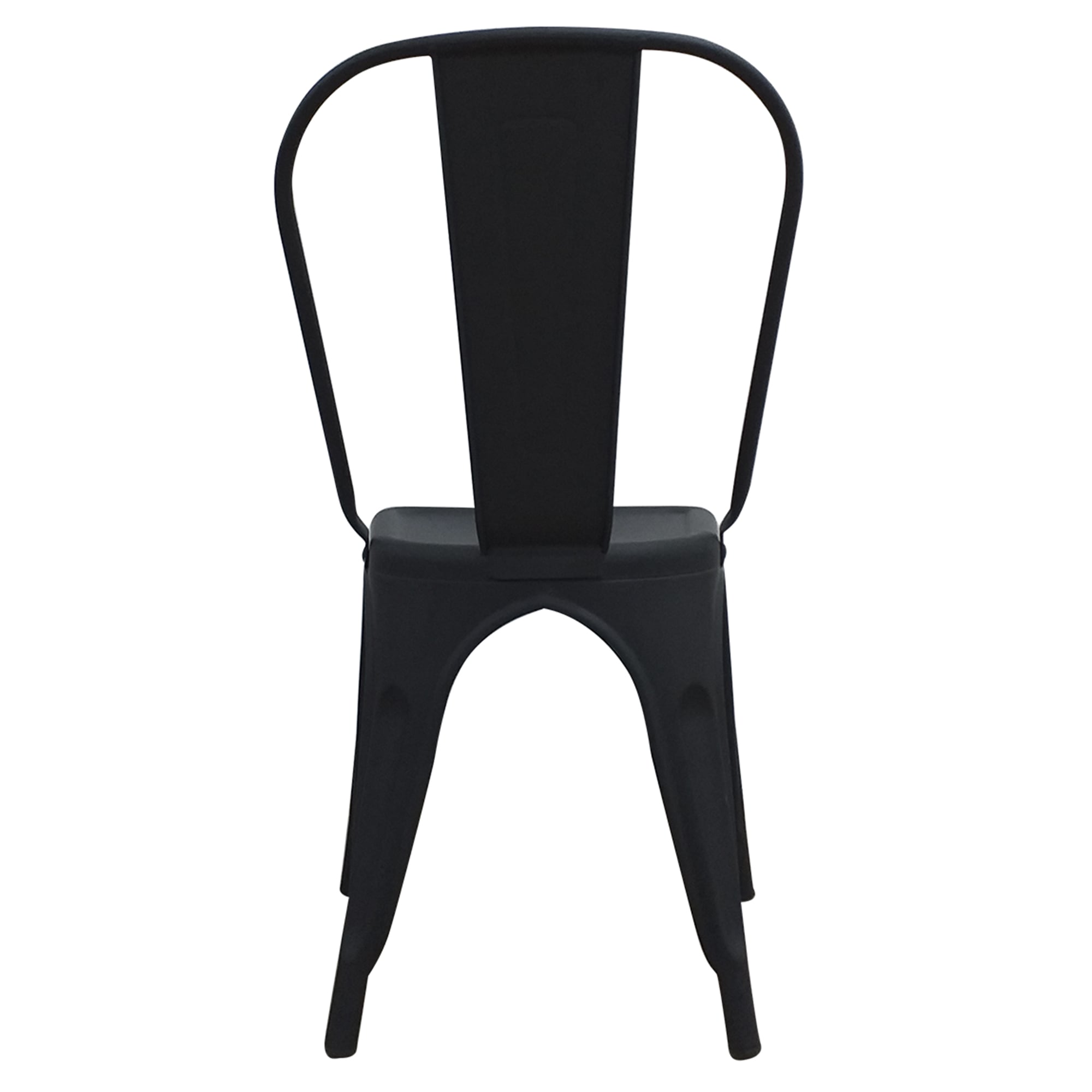 SILLA TOLIX NEGRO MATTE X2 - 4