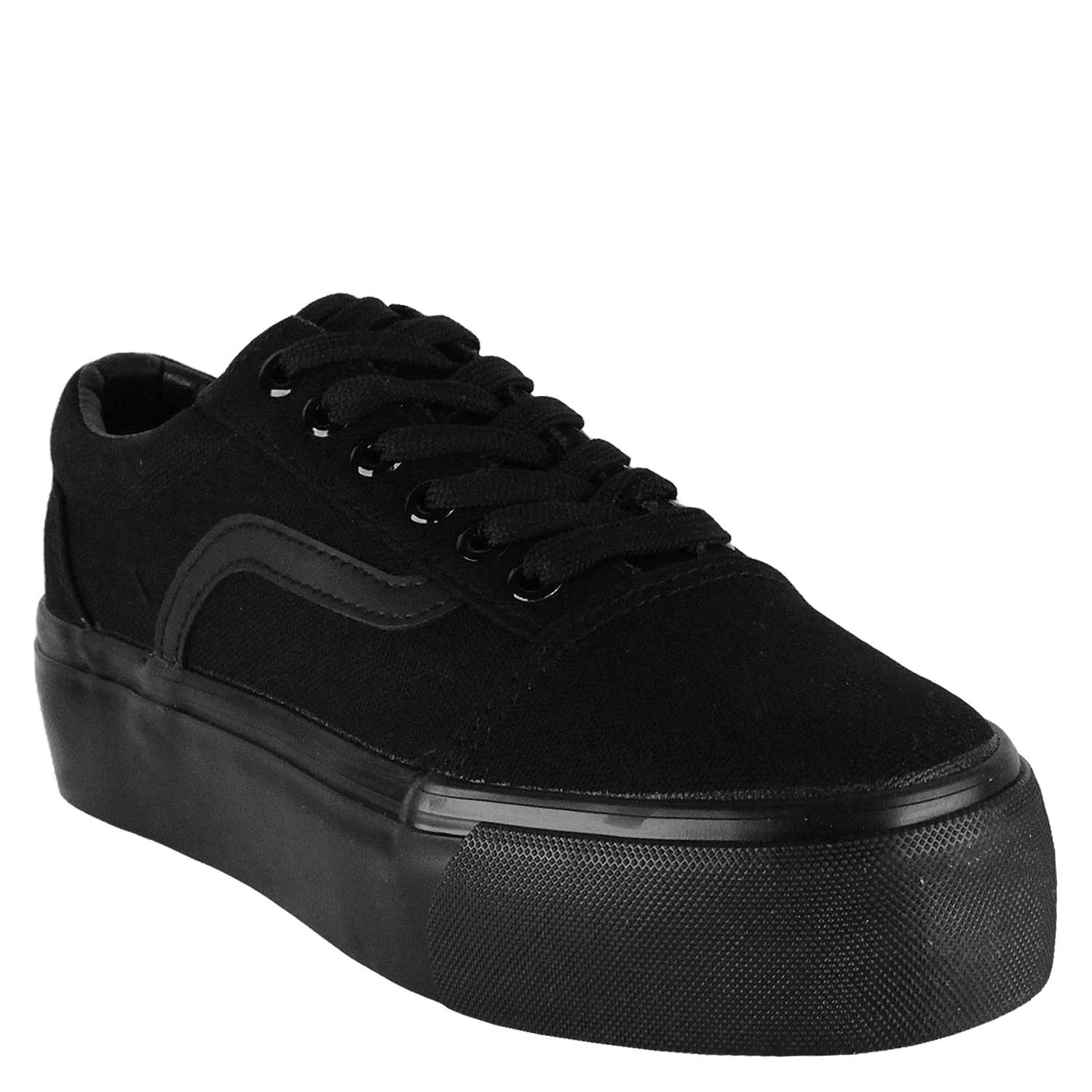 ZAPATILLAS MUJER TAKONES CASUALES NEGRO ARIZONA - 2