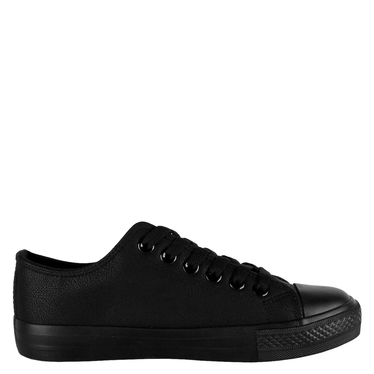 ZAPATILLAS MUJER TAKONES CASUALES NEGRO EQUINOX - 1