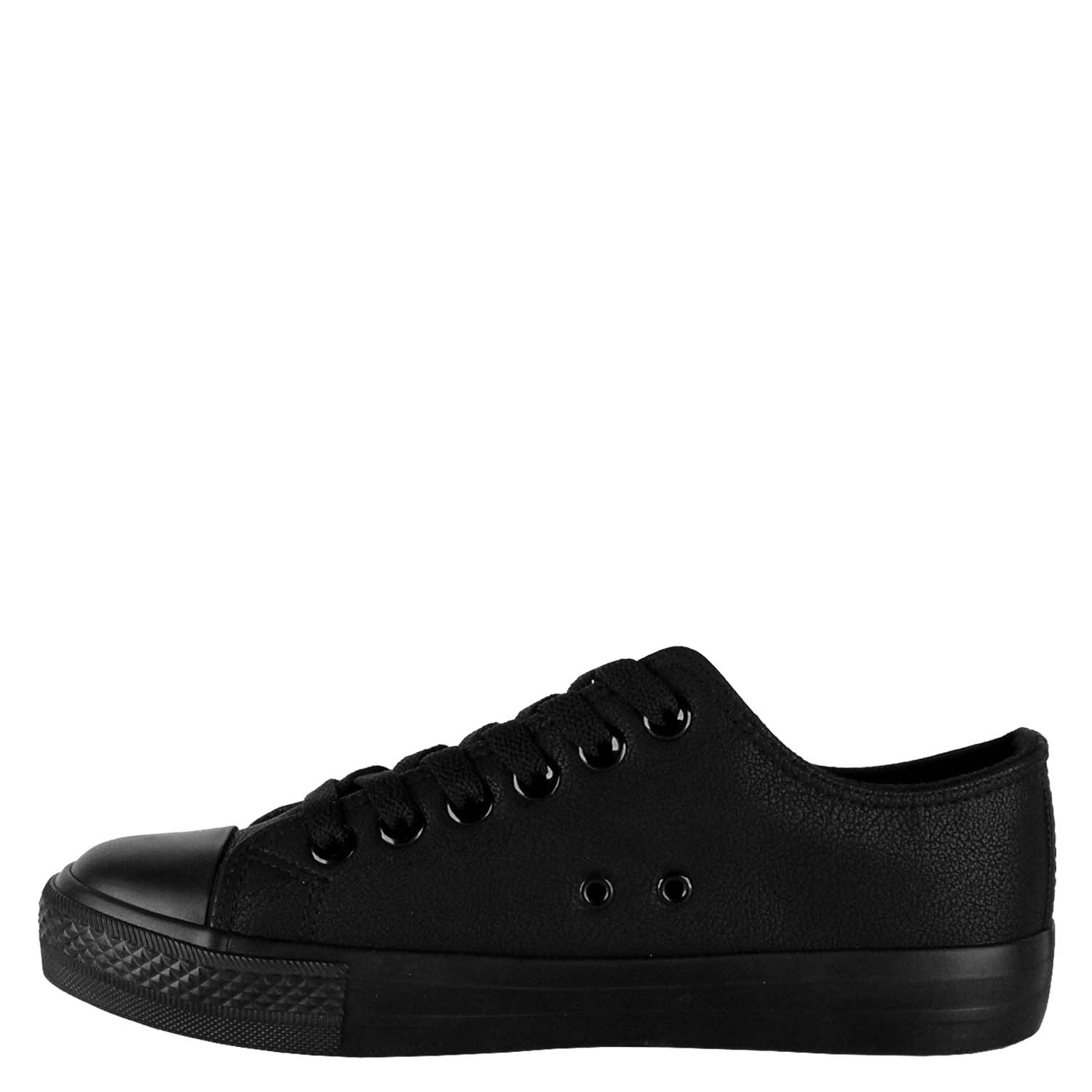 ZAPATILLAS MUJER TAKONES CASUALES NEGRO EQUINOX - 3