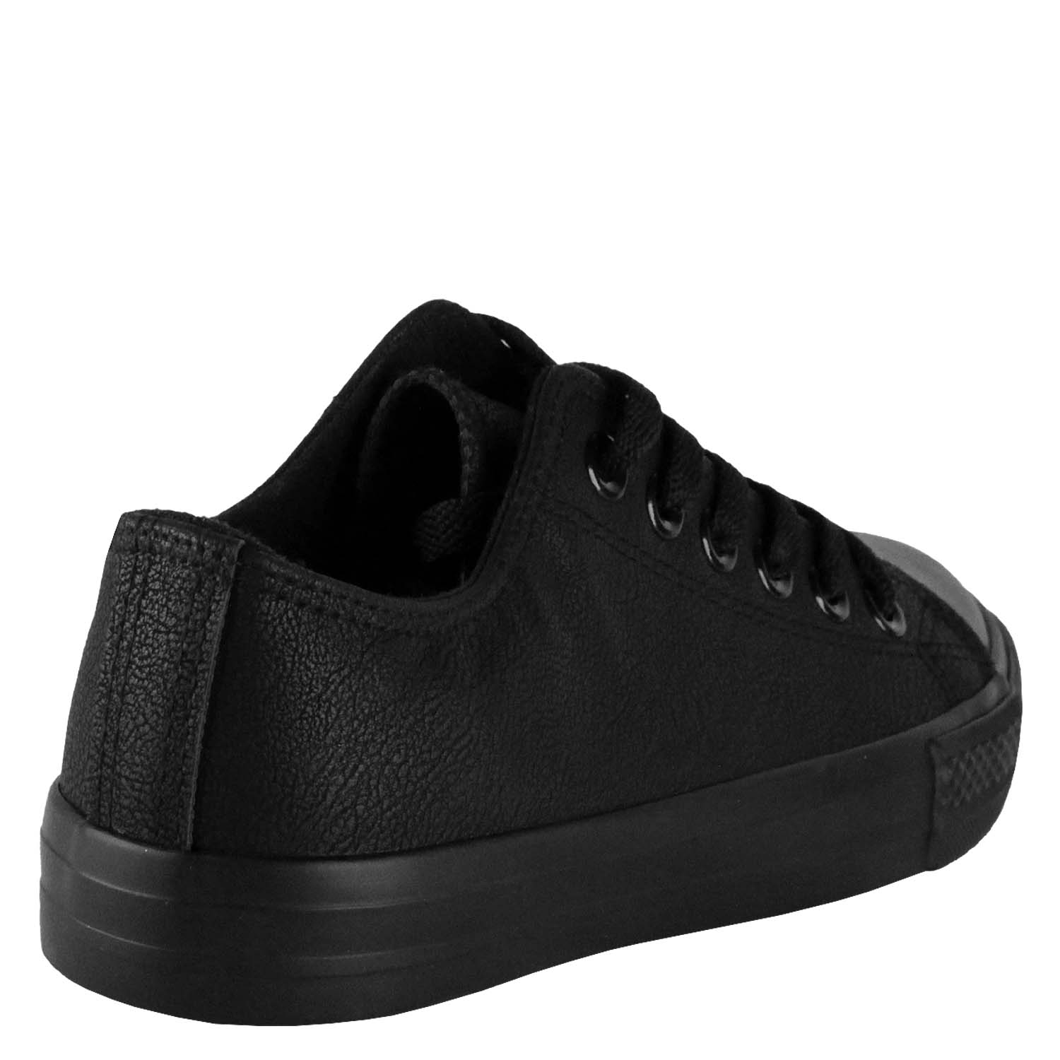 ZAPATILLAS MUJER TAKONES CASUALES NEGRO EQUINOX - 4