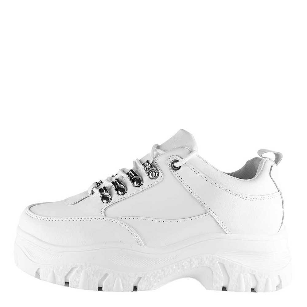 ZAPATILLAS MUJER TAKONES CASUALES BLANCO FILIPA - 3