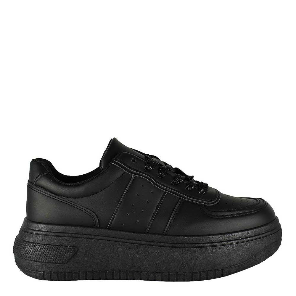 ZAPATILLAS MUJER TAKONES CASUALES NEGRO OHIO - 1