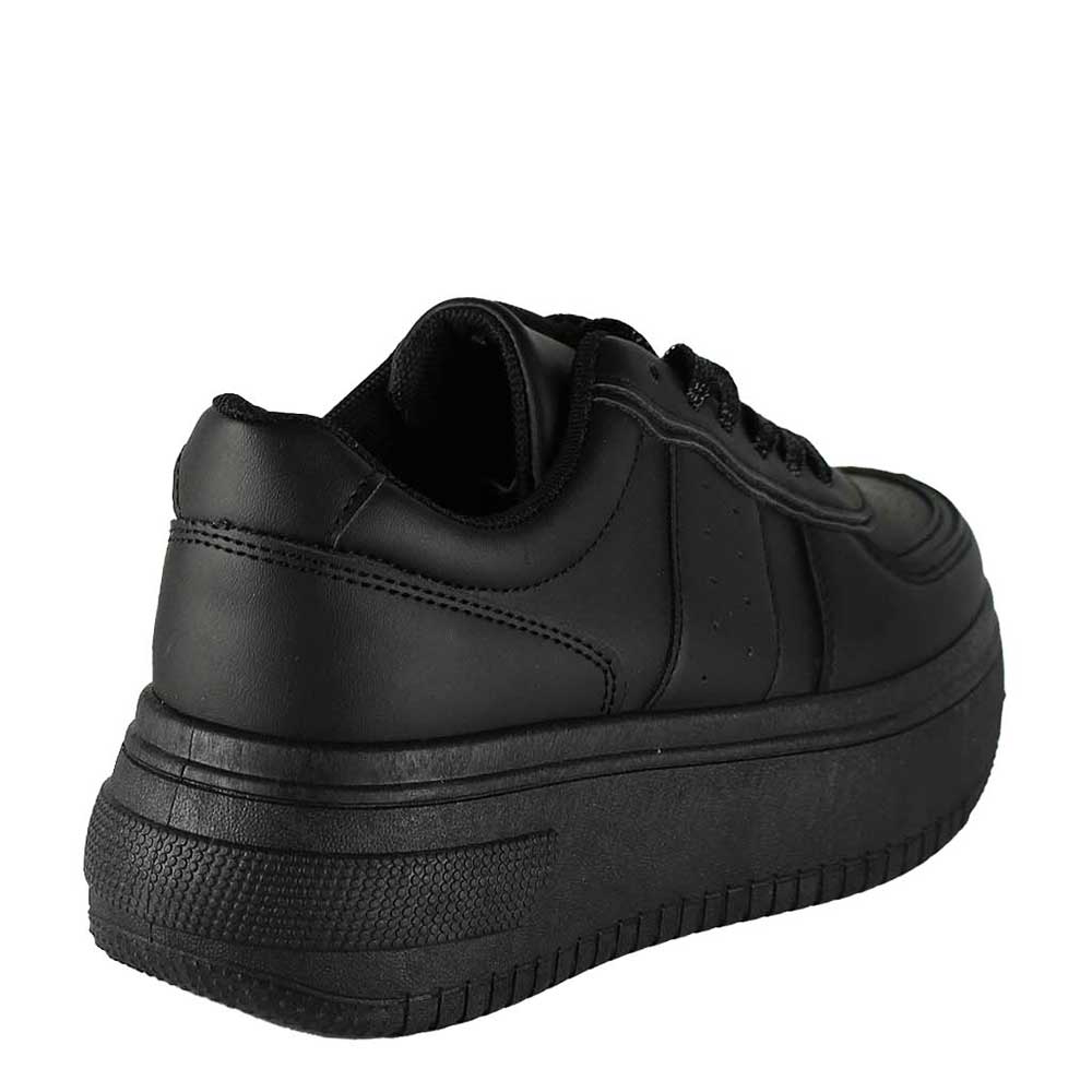 ZAPATILLAS MUJER TAKONES CASUALES NEGRO OHIO - 4