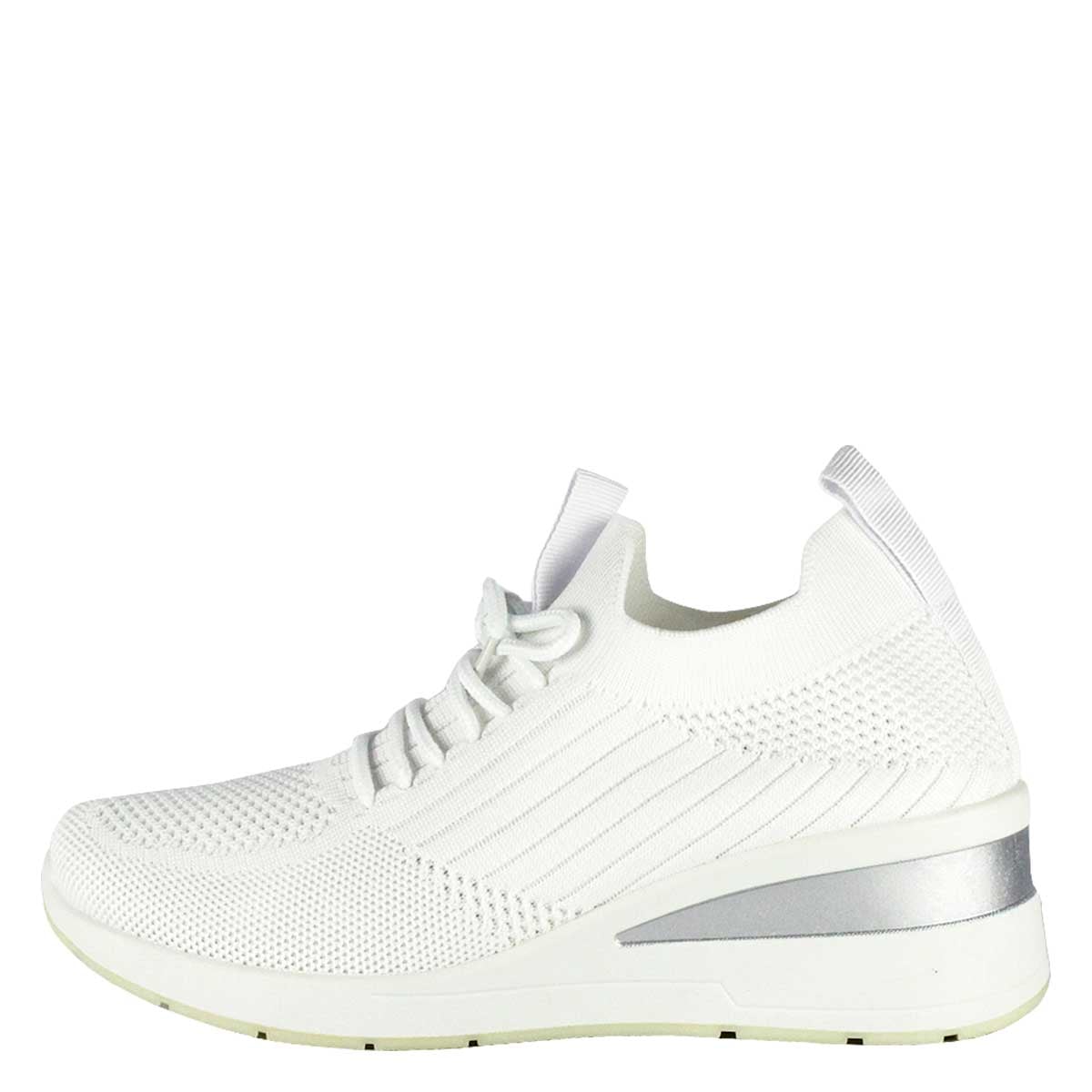 ZAPATILLAS MUJER TAKONES CASUALES BLANCO CARIBE - 3