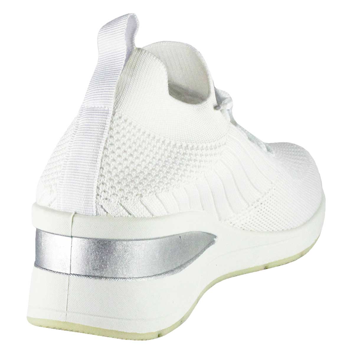 ZAPATILLAS MUJER TAKONES CASUALES BLANCO CARIBE - 4