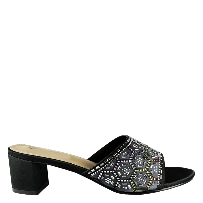 SANDALIA GIULIA NEGRA TAKONES - 1