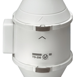 EXTRACTOR DE AIRE EN LÍNEA PARA DUCTO TD-250/100 MIXVENT S&P - 1