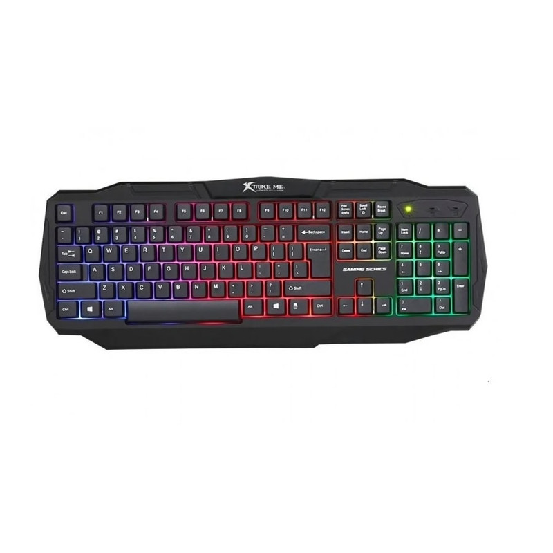 KIT GAMER MOUSE TECLADO AUDIFONOS, PAD MOUSE XTRIKE ME - 3