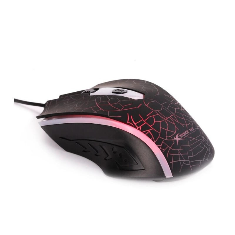 MOUSE GAMER XTRIKE ME RETROILUMINADO 1200DPI - 3