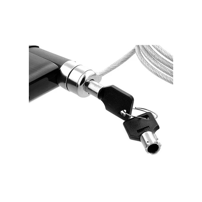 CANDADO SEGURIDAD NOTEBOOK XTECH CON LLAVE - 2