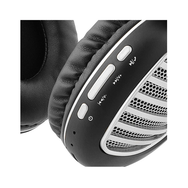 AUDÍFONOS XTECH XTH-630 BLUETOOTH PLATEADO - 2