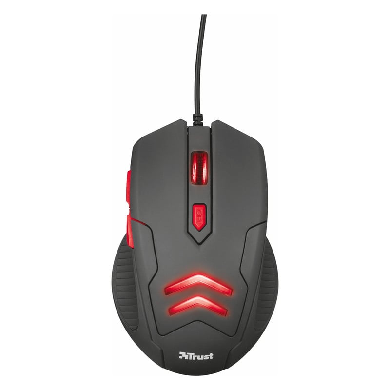 KIT GAMER MOUSE + MOUSE PAD TRUST ZIVA - 4