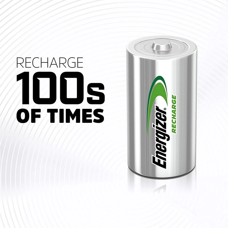 PACK 2 PILAS RECARGABLES C ENERGIZER 2500MHA - 2