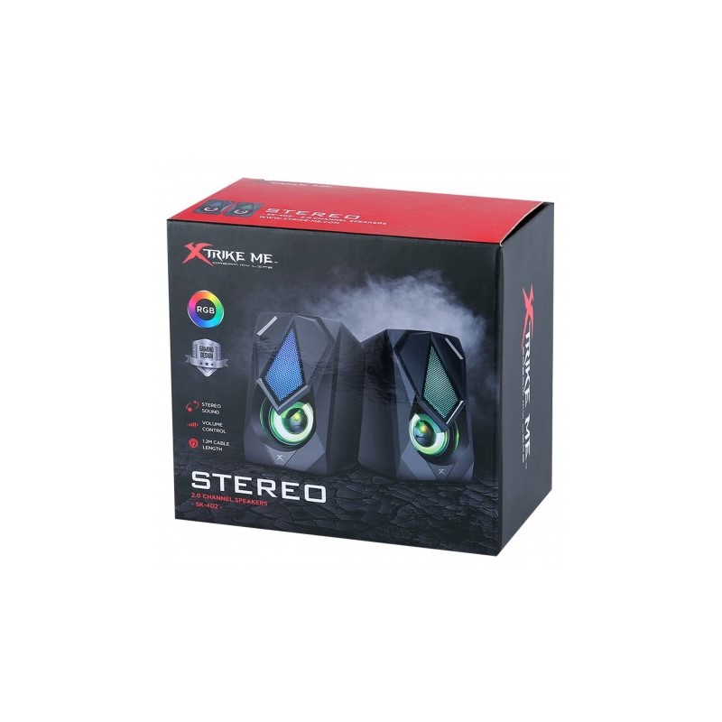 PARLANTE XTRIKE ME PC NOTEBOOK SK-402 USB - 2