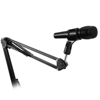 SOPORTE PHILCO MICRÓFONO PLEGABLE NEGRO - 1