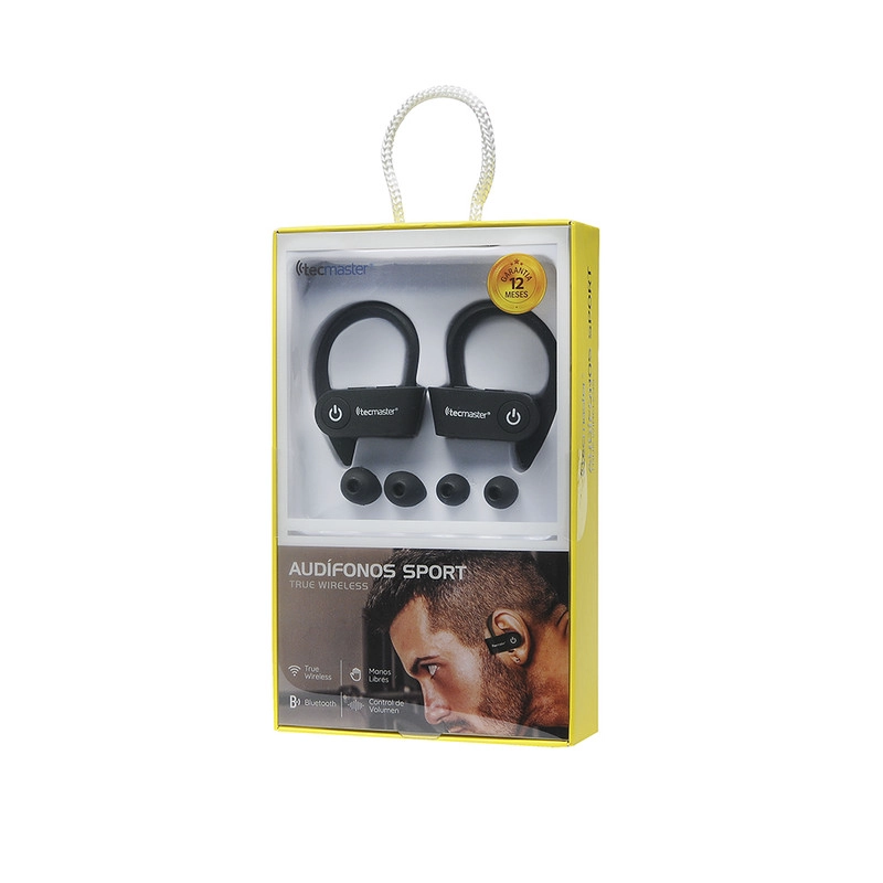AUDÍFONOS TECMASTER TRUE WIRELESS SPORT BLUETOOTH - 3