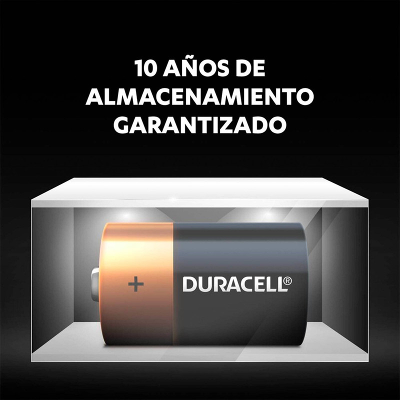 PACK 2 PILAS DURACELL D ALCALINA - 2