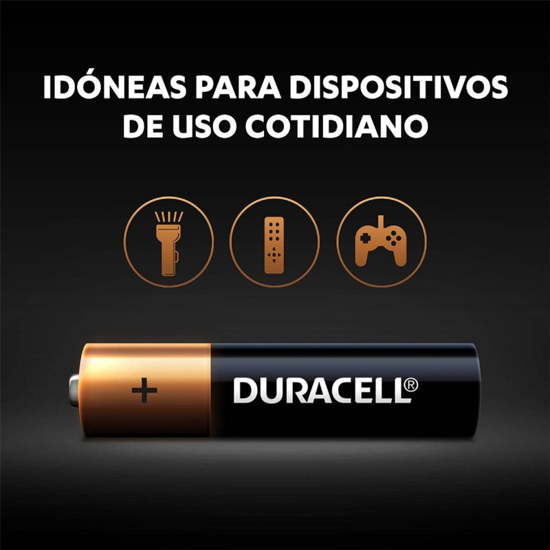 PACK 8 PILAS DURACELL AA ALCALINA - 4