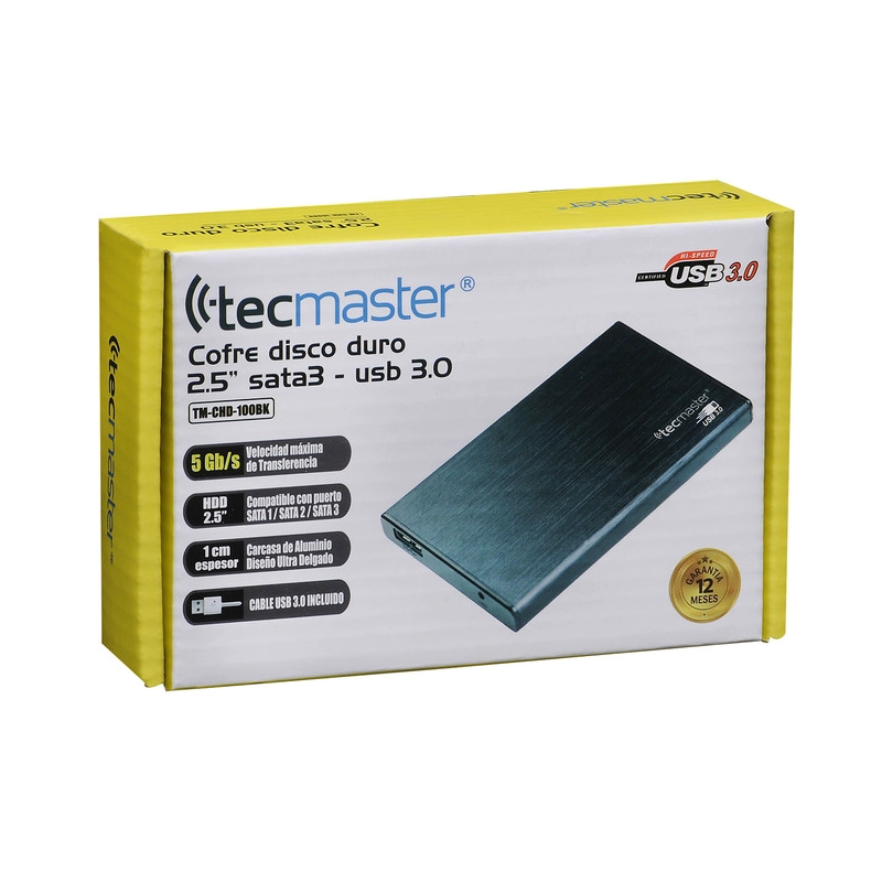 COFRE CASE DISCO DURO 2.5 USB 3.0 TECMASTER - 3