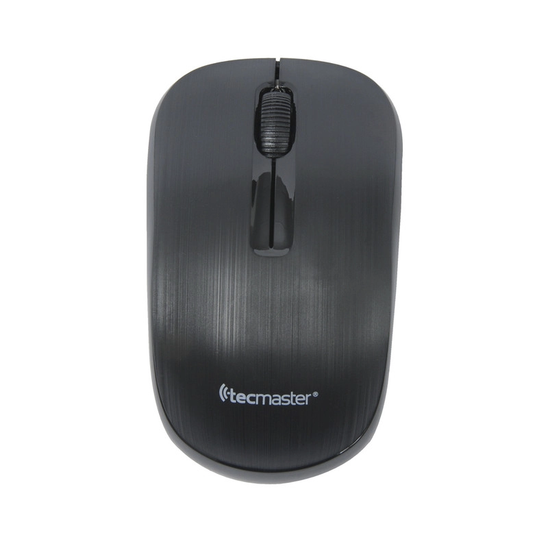 MOUSE INALAMBRICO TECMASTER NEGRO - 1