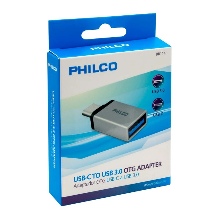 ADAPTADOR OTG USB TIPO C USB 3.0 PHILCO - 2