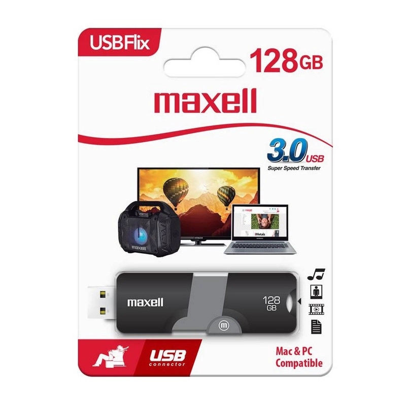 PENDRIVE 128GB MAXELL USBFLIX 3.0 - 1