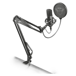 MICROFONO TRUST USB STREAMING GXT252+ PLUS EMITA - 1