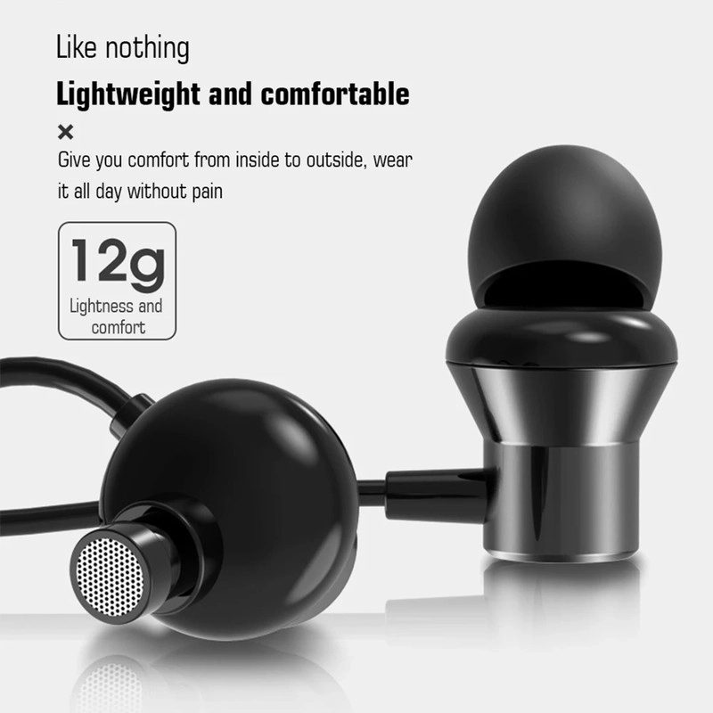 AUDÍFONOS LENOVO IN EAR HF130 NEGRO METÁLICO - 2