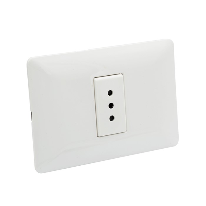 ENCHUFE TOMACORRIENTE PHILCO SIMPLE 250V 10A - 1