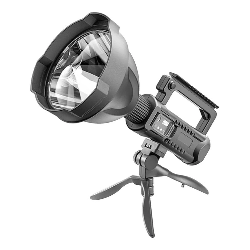 LINTERNA LED LARGO ALCANCE CON TRIPODE TECNOLAB TL215 - 1