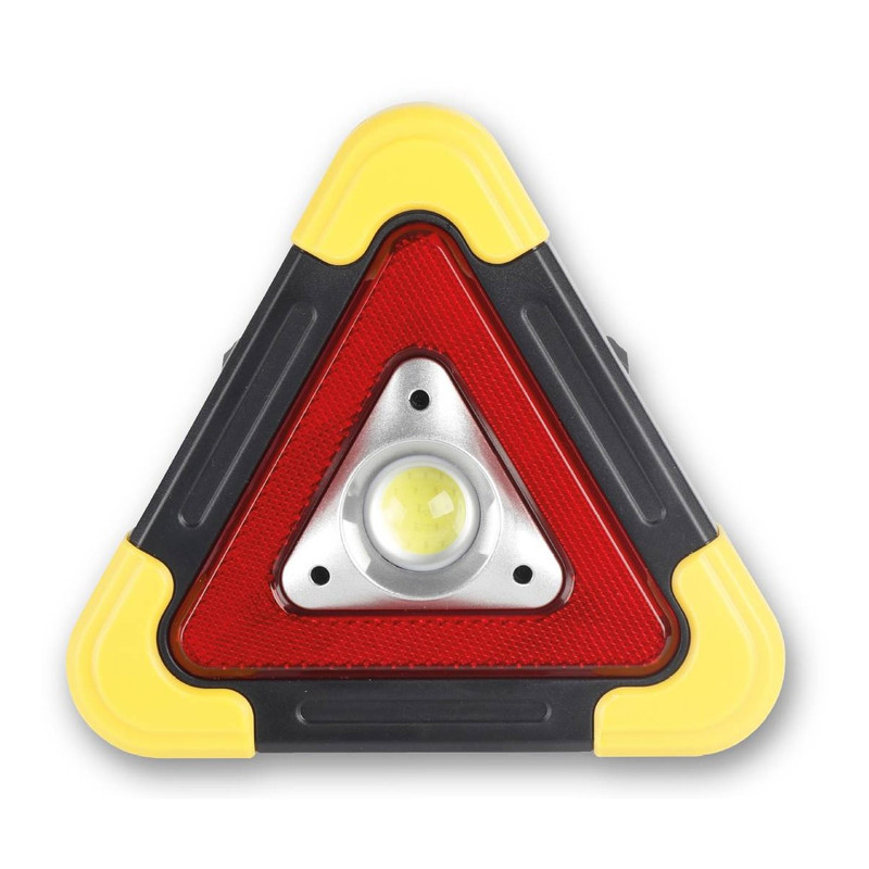 TRIANGULO EMERGENCIA LED RECARGABLE SOLAR TECNOLAB - 1