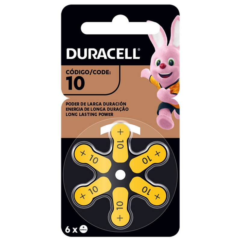 DURACELL PILAS DURACELL PACK 6 NUMERO 10