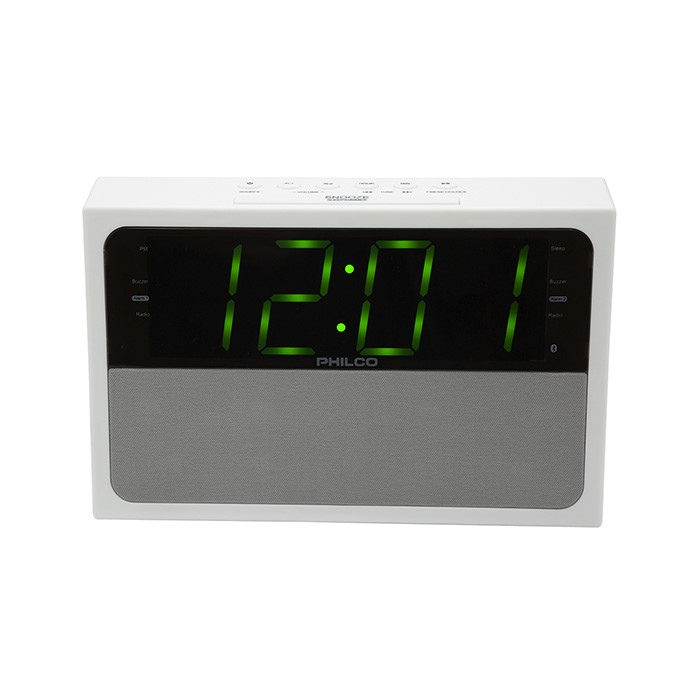 RADIO PHILCO RELOJ DESPERTADOR BT DIGITAL 1018BT - 4