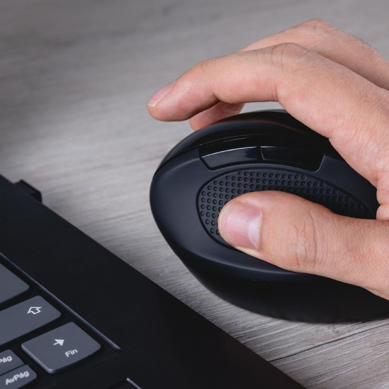 MOUSE INALÁMBRICO KLIP XTREME ORBIX KMW-500BK - 5
