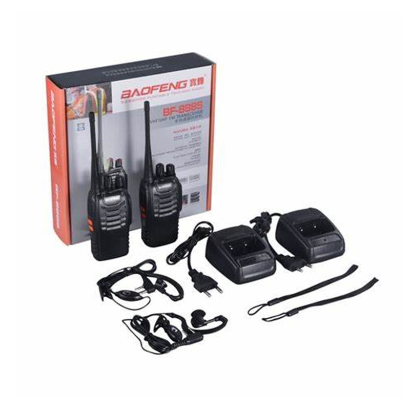 PACK 2 TRANSMISOR 2 VÍAS BAOFENG BF-888S NEGRO - 3