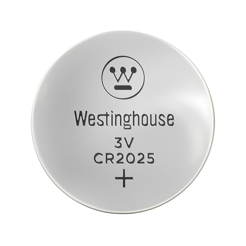 PACK 5 PILAS CR2025 TIPO BOTÓN WESTINGHOUSE - 2