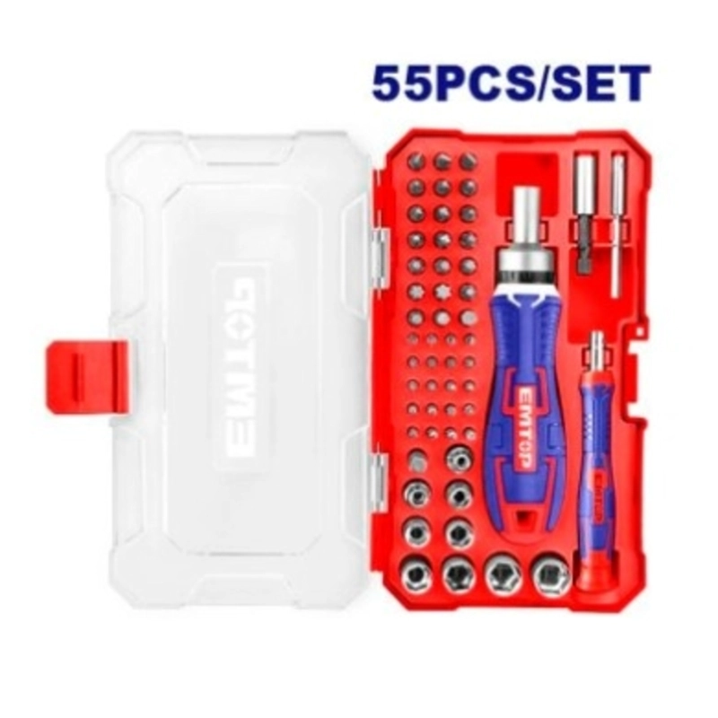 PACK DE DESTORNILLADOR DE 55 PCS  EBST05502 - 3