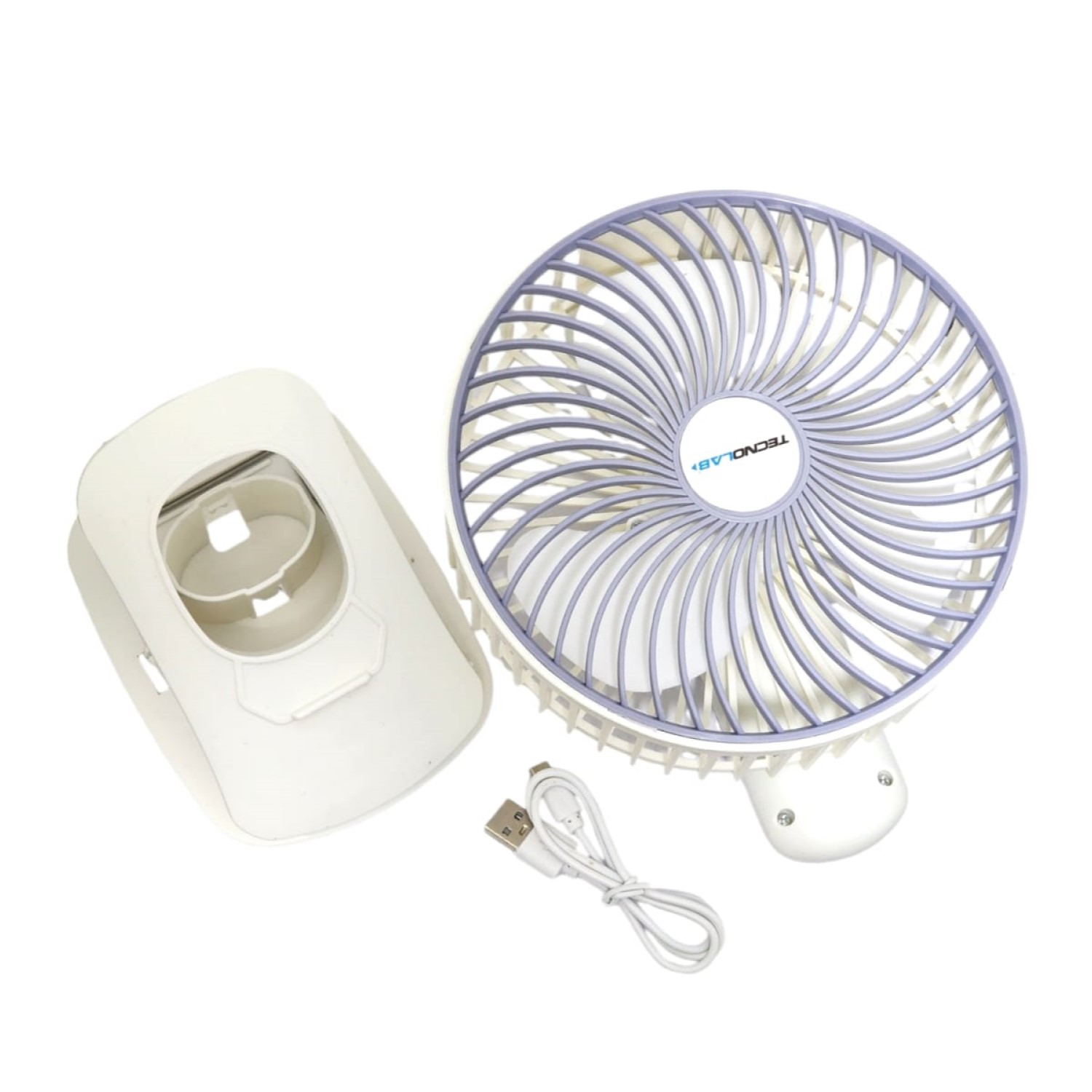 VENTILADOR CLIP PORTÁTIL RECARGABLE TECNOLAB TL674 - 10