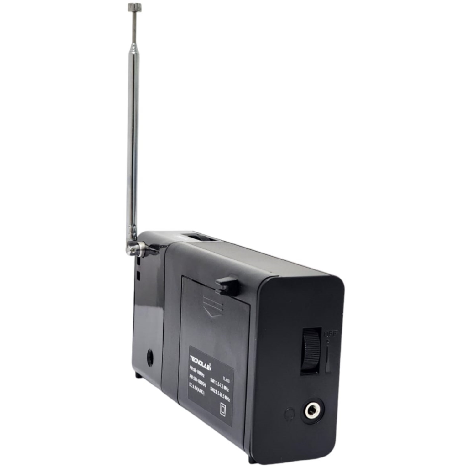 RADIO TL633 PORTÁTIL BOLSILLO TECNOLAB AM/FM/SW - 4