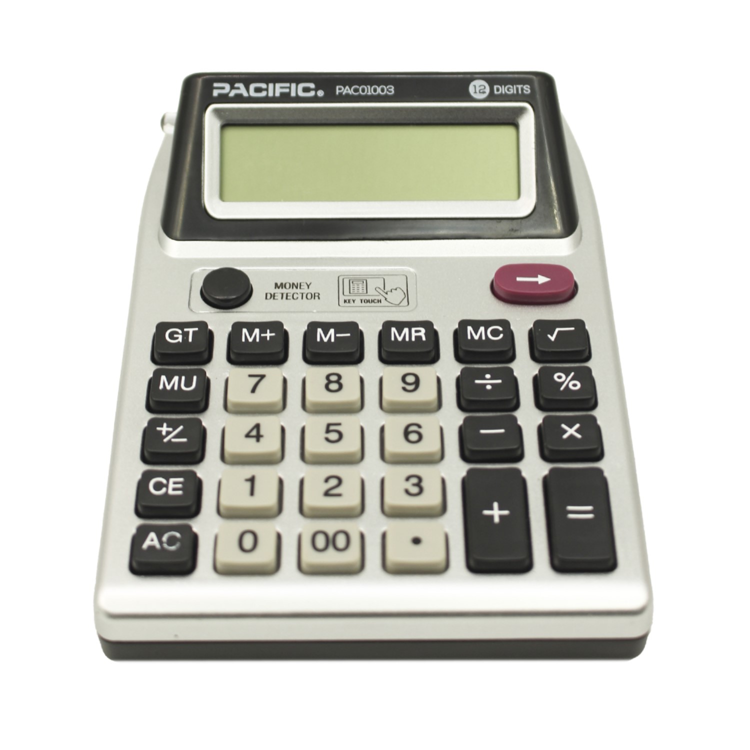CALCULADORA PACIFIC PAC01003 DOBLE PANTALLA DETECTOR BILLETES